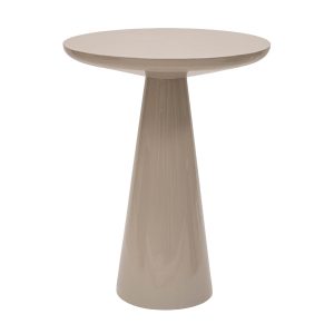 Kick bijzettafel Lea hoog – Beige Kick bijzettafel Lea hoog – Beige