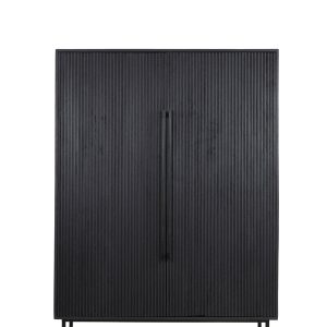 Light & Living kast ABAGE – 120x40x180cm – zwart Light & Living kast ABAGE – 120x40x180cm – zwart