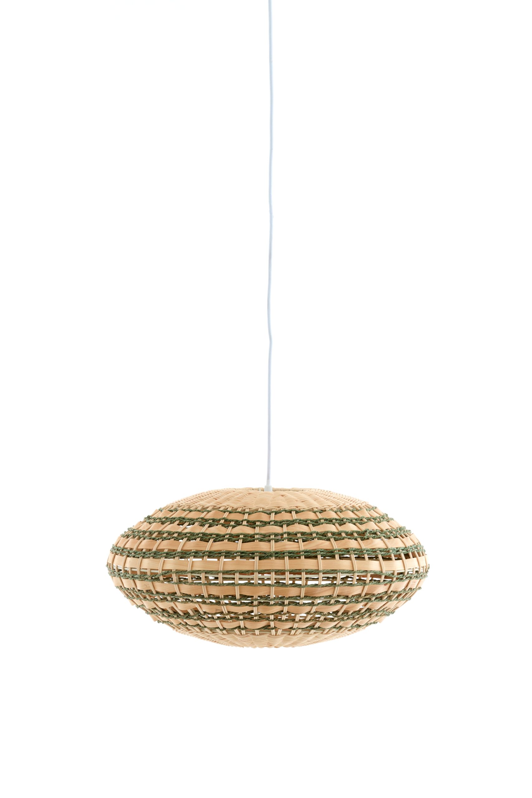 Light & Living hanglamp TAWELA - groen - Ø50x24cm