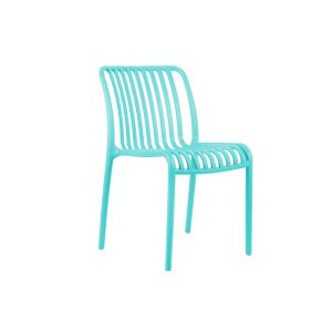 Leitmotiv stoel Glee – blauw – 58x42x79cm Leitmotiv stoel Glee – blauw – 58x42x79cm