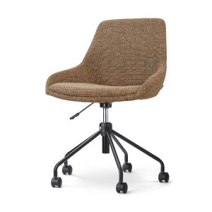 Nolon Nout-Isa bureaustoel bruin blend – zwart onderstel Nolon Nout-Isa bureaustoel bruin blend – zwart onderstel