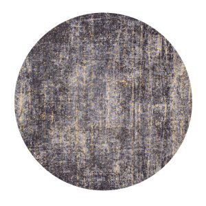 Louis De Poortere vloerkleed Broadway Glitter – zwart – 240x240cm Louis De Poortere vloerkleed Broadway Glitter – zwart – 240x240cm