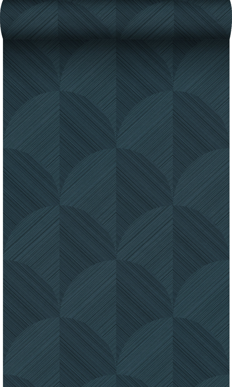 Origin Wallcoverings behang 3D-motief donkerblauw - 53 cm x 10.05 m -