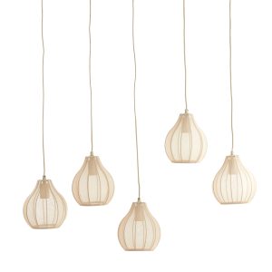 Light & Living hanglamp ELATI – bruin – 100x15x21.5cm Light & Living hanglamp ELATI – bruin – 100x15x21.5cm