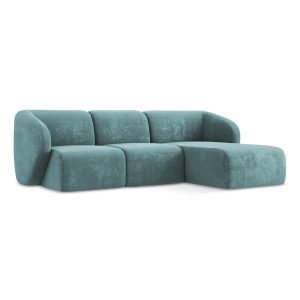 LaMiaSofa hoekbank rechts Cervo – chenille stof – jeans – 248x166x87 LaMiaSofa hoekbank rechts Cervo – chenille stof – jeans – 248x166x87