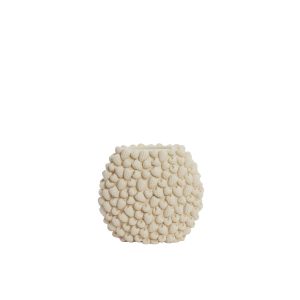 Light & Living vaas Raspberry – wit – 32.5x18x28.8cm Light & Living vaas Raspberry – wit – 32.5x18x28.8cm