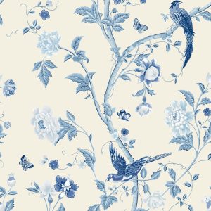 Laura Ashley Vliesbehang – Summer Palace Royal Blue – 10mx52cm Laura Ashley Vliesbehang – Summer Palace Royal Blue – 10mx52cm