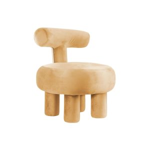 Leitmotiv stoel Abrazo – bruin – 58x58x67cm Leitmotiv stoel Abrazo – bruin – 58x58x67cm