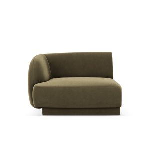Micadoni linker module Miley flueel groente – 90x90x70cm