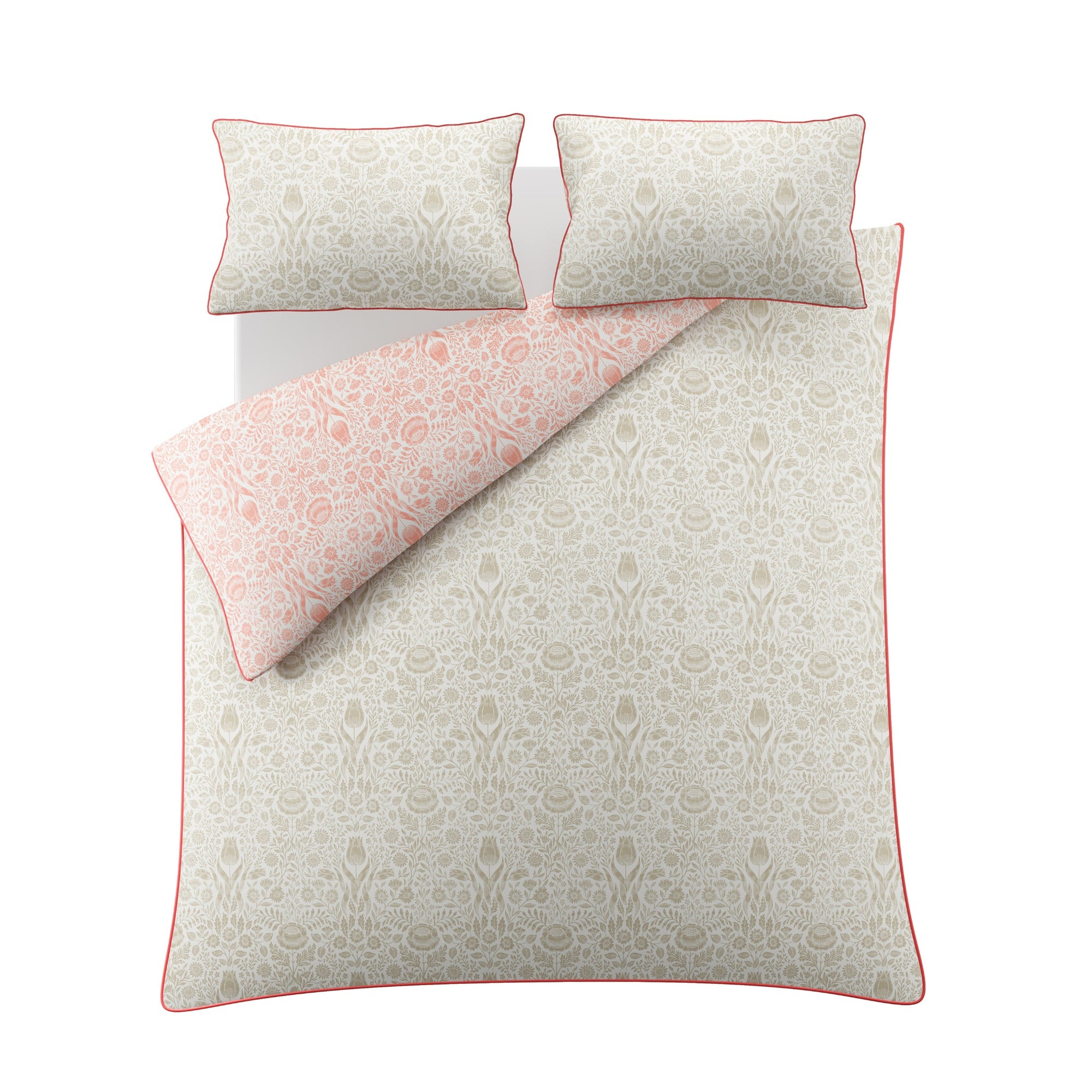 Laura Ashley Dekbedovertrek lits-jumeaux Ashstead Damask 230 x 220cm