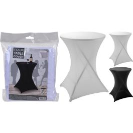 Statafel rok stretch zwart/wit