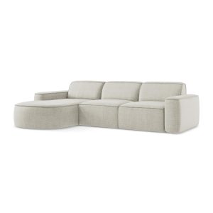 LaMiaSofa hoekbank links Melissa – textuurstof – lichtbeige – 284x166x LaMiaSofa hoekbank links Melissa – textuurstof – lichtbeige – 284x166x