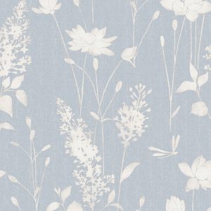 Laura Ashley Vliesbehang – Dragonfly Garden Chalk Blue – 10mx52cm Laura Ashley Vliesbehang – Dragonfly Garden Chalk Blue – 10mx52cm