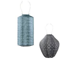 Lumiz solar lampion – passiebloem set – 2 stuks Lumiz solar lampion – passiebloem set – 2 stuks