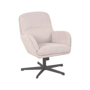 LABEL51 Fauteuil Moss – Naturel Bouclé – Draaibaar – 70x77x90cm LABEL51 Fauteuil Moss – Naturel Bouclé – Draaibaar – 70x77x90cm
