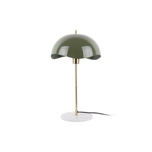 Leitmotiv tafellamp Waved Dome – groen – 30x30x56cm – Paddenstoellamp Leitmotiv tafellamp Waved Dome – groen – 30x30x56cm – Paddenstoellamp