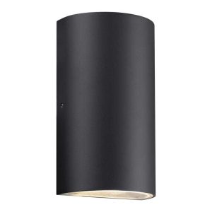 Nordlux Rold Wandlamp Buiten – 2-lichts LED – 3000K – IP54 – Zwart – R Nordlux Rold Wandlamp Buiten – 2-lichts LED – 3000K – IP54 – Zwart – R