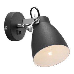 Nordlux Largo Wandlamp – E27 – Zwart Nordlux Largo Wandlamp – E27 – Zwart