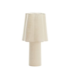 Light & Living tafellamp Musaby – bruin – Ø25cm Light & Living tafellamp Musaby – bruin – Ø25cm
