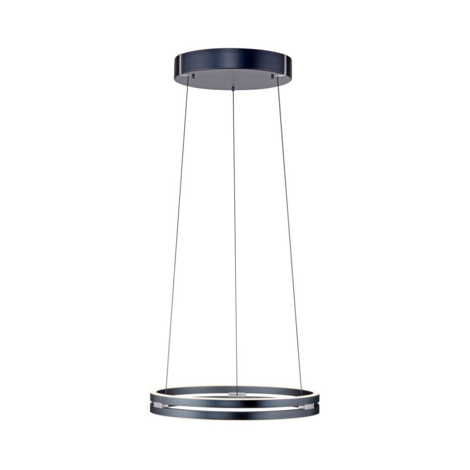 Neuhaus PURE hanglamp E-Loop - 2 lichts - 50 x 350 cm - antraciet