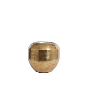 Light & Living bloempot Louie – goud – Ø40cm