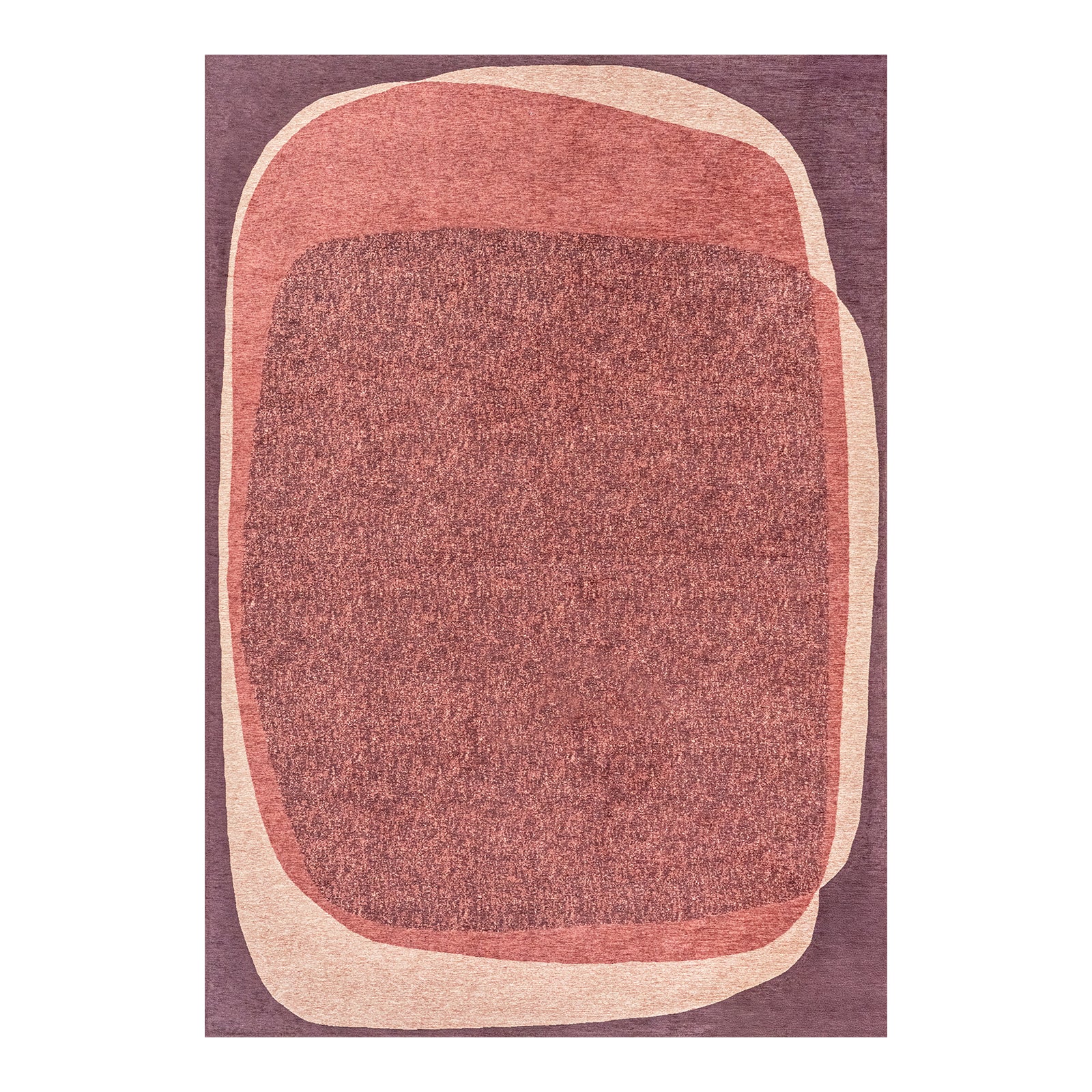Ecorugs vloerkleed Rosewood - roze - 170x240cm