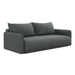 LaMiaSofa 3-zits slaapbank Palermo – textuurstof – grijs – 216x105x86 LaMiaSofa 3-zits slaapbank Palermo – textuurstof – grijs – 216x105x86
