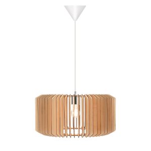 Nordlux Asti Hanglamp – Ø50cm – E27 – Hout Nordlux Asti Hanglamp – Ø50cm – E27 – Hout