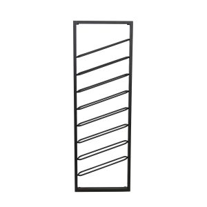 Light & Living wijnrek Amore – zwart – 40x7x120cm – Vaderdag – Vaderda