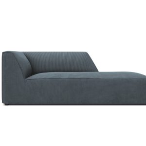 Micadoni rechter chaise longue Ruby ribfluwelen, blauw – 180x93x69cm Micadoni rechter chaise longue Ruby ribfluwelen, blauw – 180x93x69cm