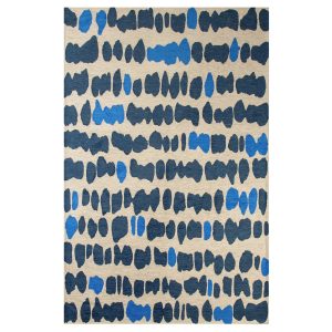 Lola&Moi vloerkleed All In Blue – blauw – 240x340cm Lola&Moi vloerkleed All In Blue – blauw – 240x340cm