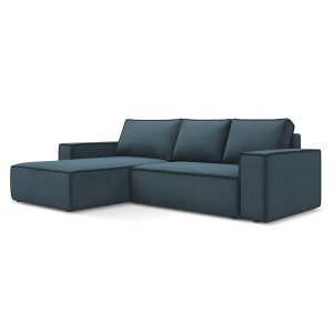 LaMiaSofa hoekbank links Livorno – textuurstof – jeans – 290x185x82 LaMiaSofa hoekbank links Livorno – textuurstof – jeans – 290x185x82