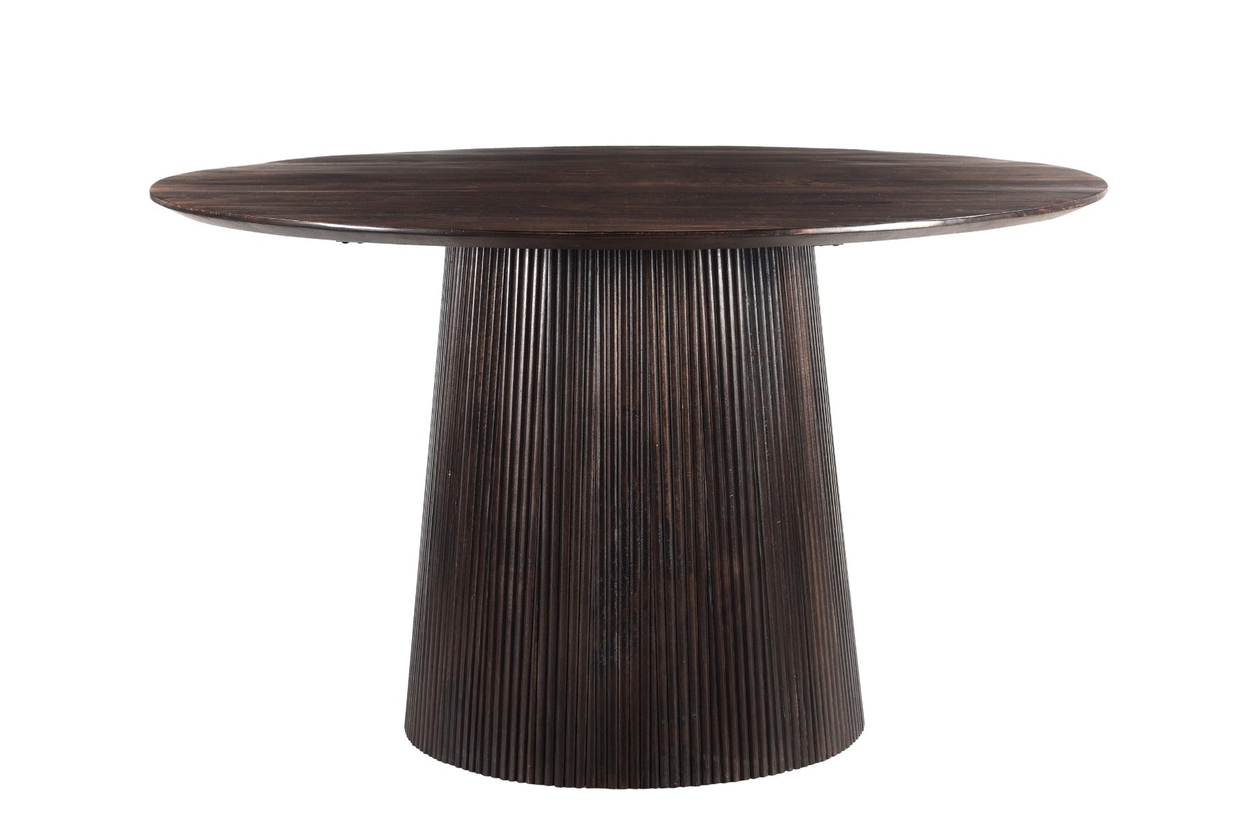 Livingfurn eetkamertafel Salvator Walnut - 130cm - mangohout