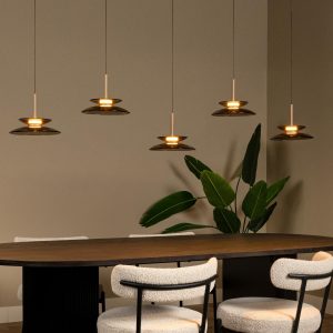 Lucide hanglamp SANTIAGO – Geïntegreerde LED – Amber Lucide hanglamp SANTIAGO – Geïntegreerde LED – Amber