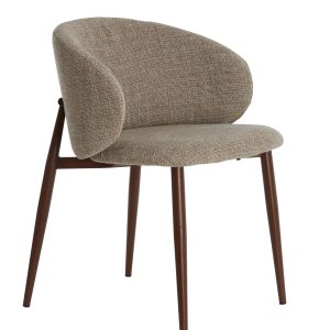 Light & Living eetkamerstoel ALUKO – 56x57x74cm – bruin – Set van 2 Light & Living eetkamerstoel ALUKO – 56x57x74cm – bruin – Set van 2