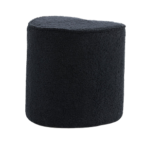 Nest living Jilly Hartvormige Teddystof Kinderpoef Beige Nest living Jilly Hartvormige Teddystof Kinderpoef Beige