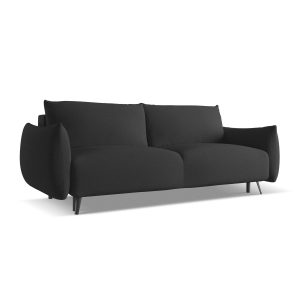 LaMiaSofa 3-zits slaapbank Genova – chenille stof – antraciet – 230×10 LaMiaSofa 3-zits slaapbank Genova – chenille stof – antraciet – 230×10