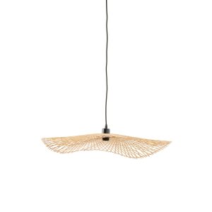 Luqaza hanglamp Liene – bamboe naturel – Ø65cm Luqaza hanglamp Liene – bamboe naturel – Ø65cm