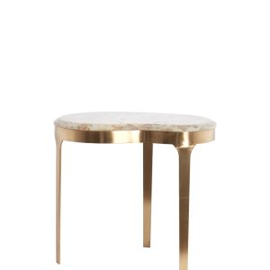 Light & Living bijzettafel GIULIO – 51x38x48 cm – bruin Light & Living bijzettafel GIULIO – 51x38x48 cm – bruin