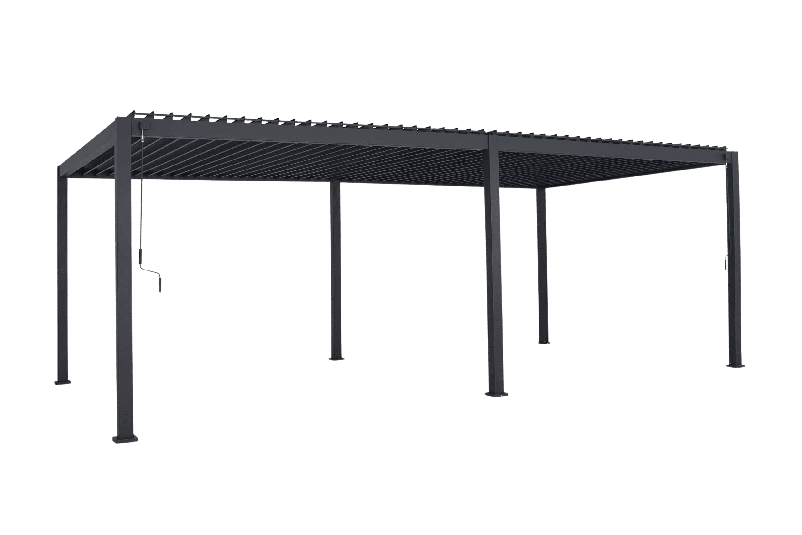 MIRADOR Pergola 111 Deluxe 3,6x7,2m - Antraciet