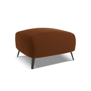 LaMiaSofa Poef Genova – velours – terracotta – 65x65x44 LaMiaSofa Poef Genova – velours – terracotta – 65x65x44