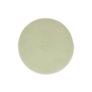 Ona – Placemat 36cm rond groen Nala – Set van 4 Ona – Placemat 36cm rond groen Nala – Set van 4