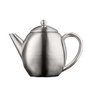 Leopold Vienna Theepot dubbelwandig London 1,2L – met theezeef – Mat Leopold Vienna Theepot dubbelwandig London 1,2L – met theezeef – Mat