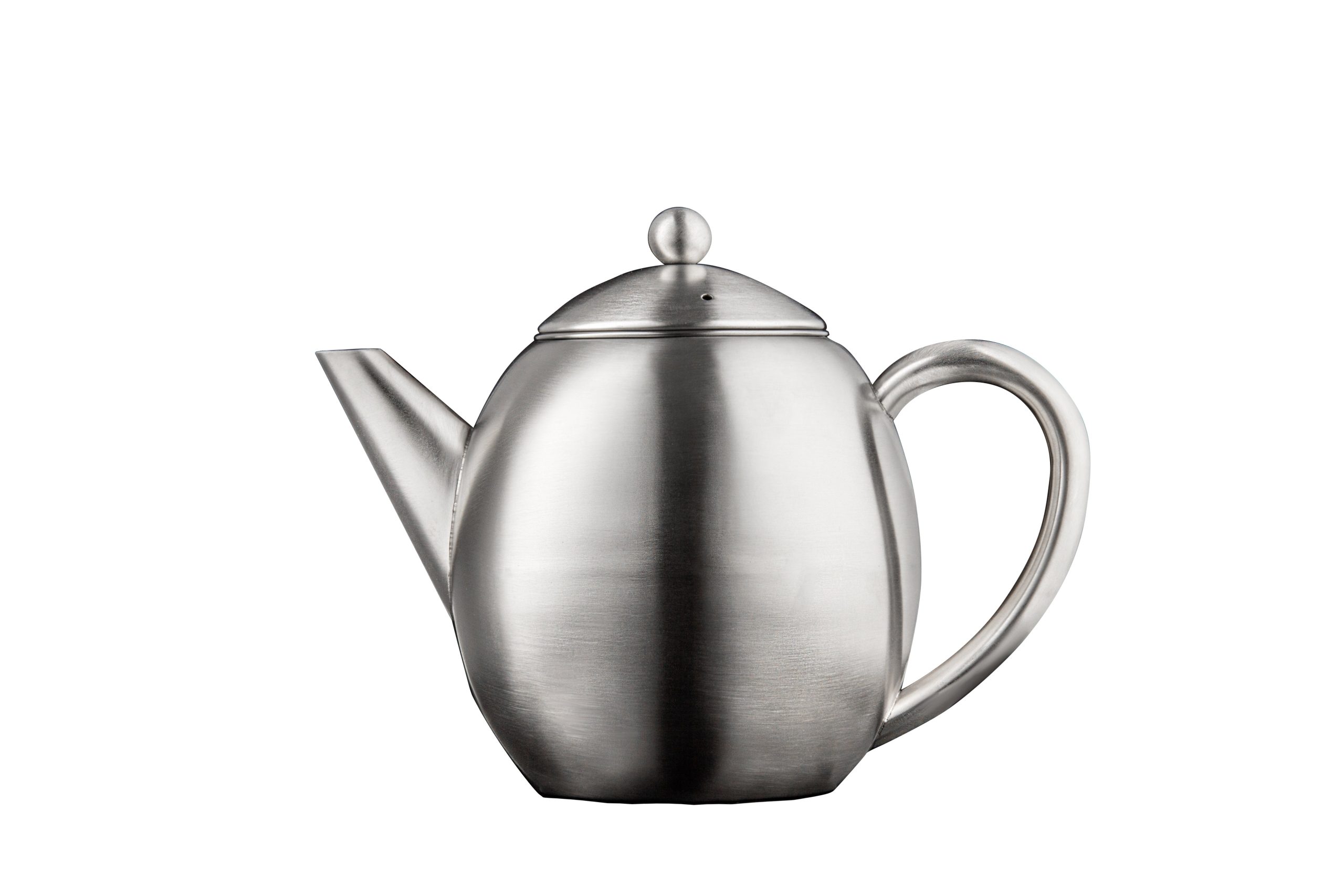 Leopold Vienna Theepot dubbelwandig London 1,2L - met theezeef - Mat