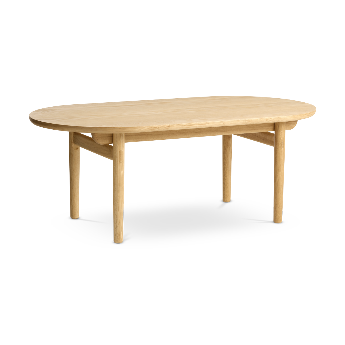 Olivine Kjeld Ovale Houten Salontafel - Naturel