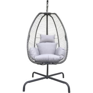 Lesli Living bistrostoel Rope – grijs – Ø128x208cm Lesli Living bistrostoel Rope – grijs – Ø128x208cm