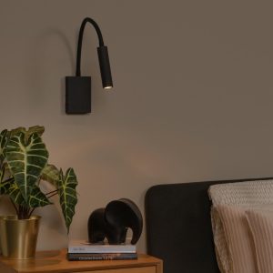Lucide wandspot ALEC – 1xG9 – Zwart Lucide wandspot ALEC – 1xG9 – Zwart