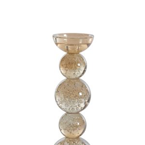 Light & Living kandelaar ITINGA – Ø10×26.5cm – oranje Light & Living kandelaar ITINGA – Ø10×26.5cm – oranje