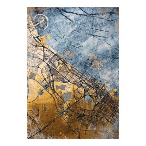 Louis De Poortere vloerkleed Gold Sea – multicolor – 200x280cm Louis De Poortere vloerkleed Gold Sea – multicolor – 200x280cm