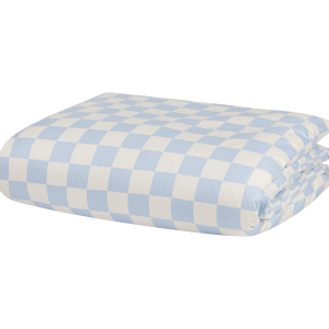 noo.ma Plu katoensatijn dekbedovertrek 300 TC – 140×200 cm, Baby Blue noo.ma Plu katoensatijn dekbedovertrek 300 TC – 140×200 cm, Baby Blue
